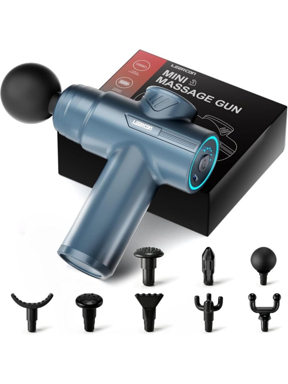 Deep Tissue Massage Gun - Handheld Muscle Massager for Pain Relief & Recovery